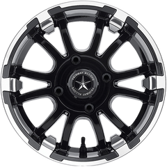 Fairway Alloys 12x6 FA132 Sixer Matte Black Machined -20mm