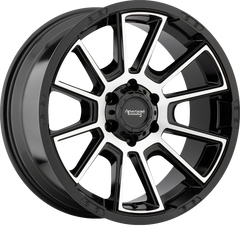 American Racing 20x9 AR933 Intake Gloss Black Machined +0mm