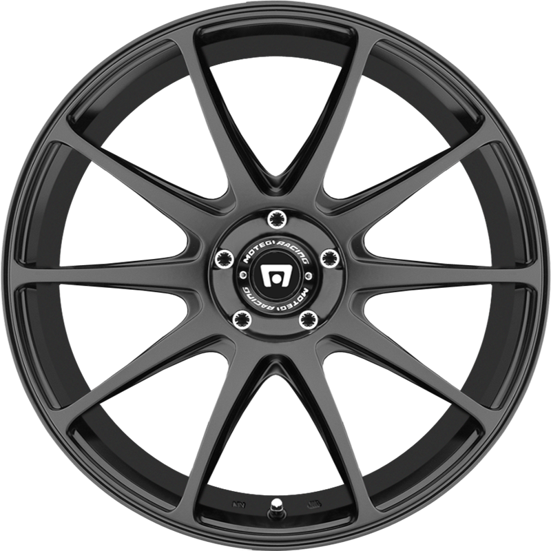 Motegi Racing 18x8 MR127 Satin Black +38mm