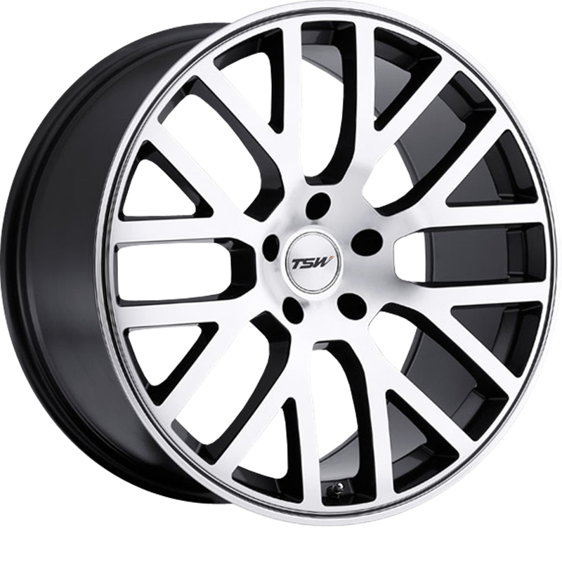 TSW 18x9.5 Donington Gunmetal w/ Mirror Cut Face +40mm