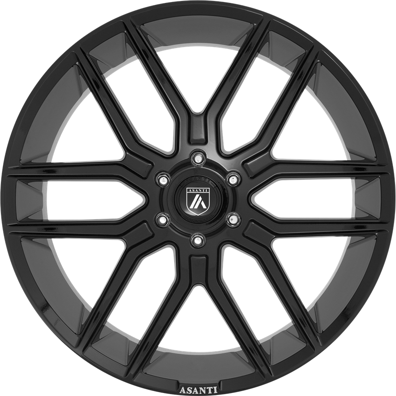 Asanti 20x9 ABL-28 Baron Gloss Black +30mm