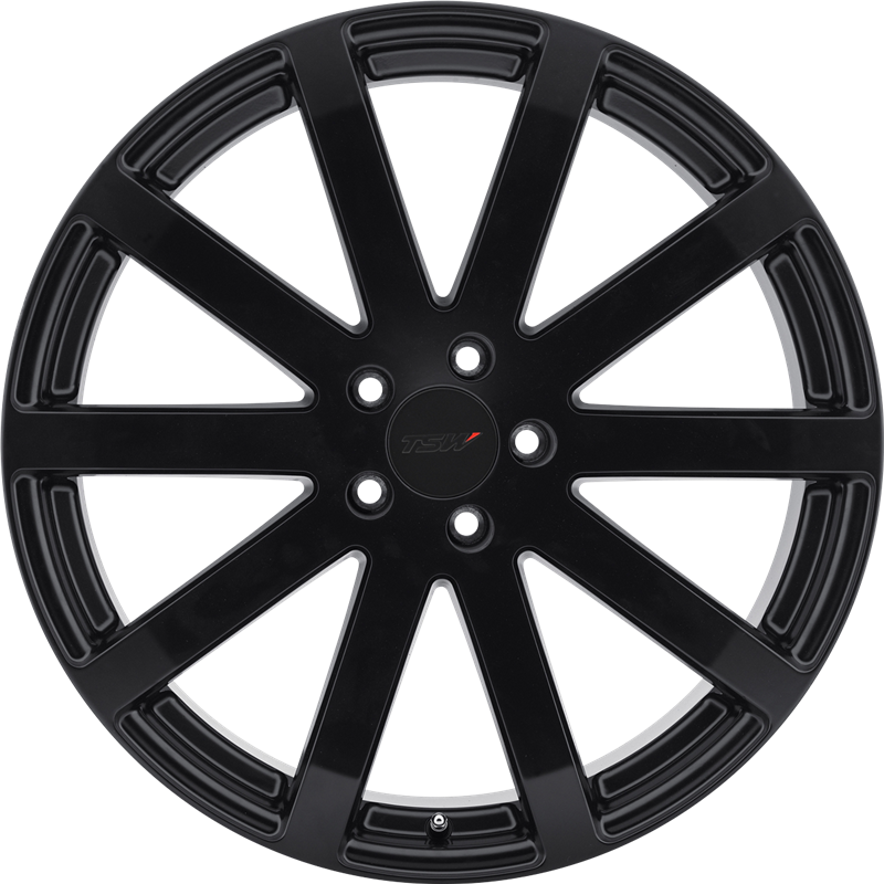 TSW 19x9.5 Brooklands Matte Black +35mm