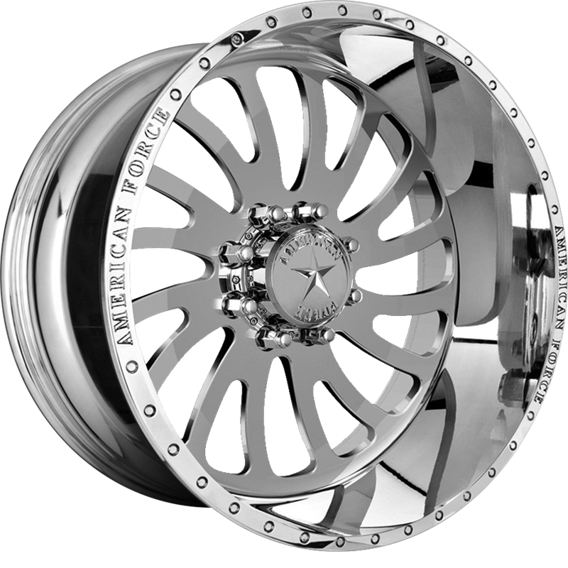 American Force 20x10 AFW74 Octane SS Polished -18mm