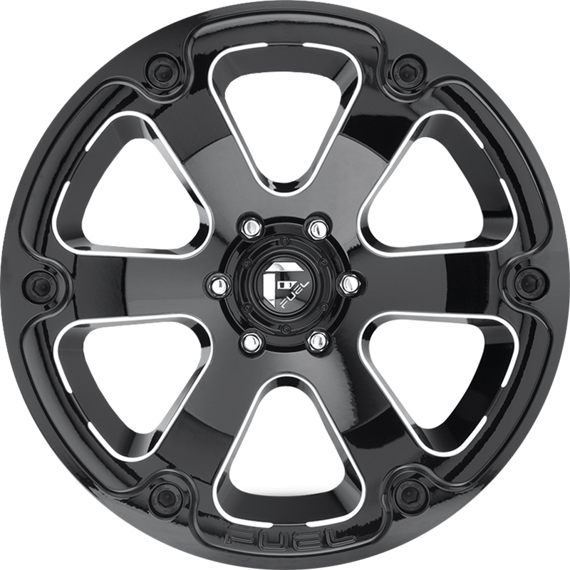 Fuel 18x9 D562 Beast Gloss Black Milled -12mm