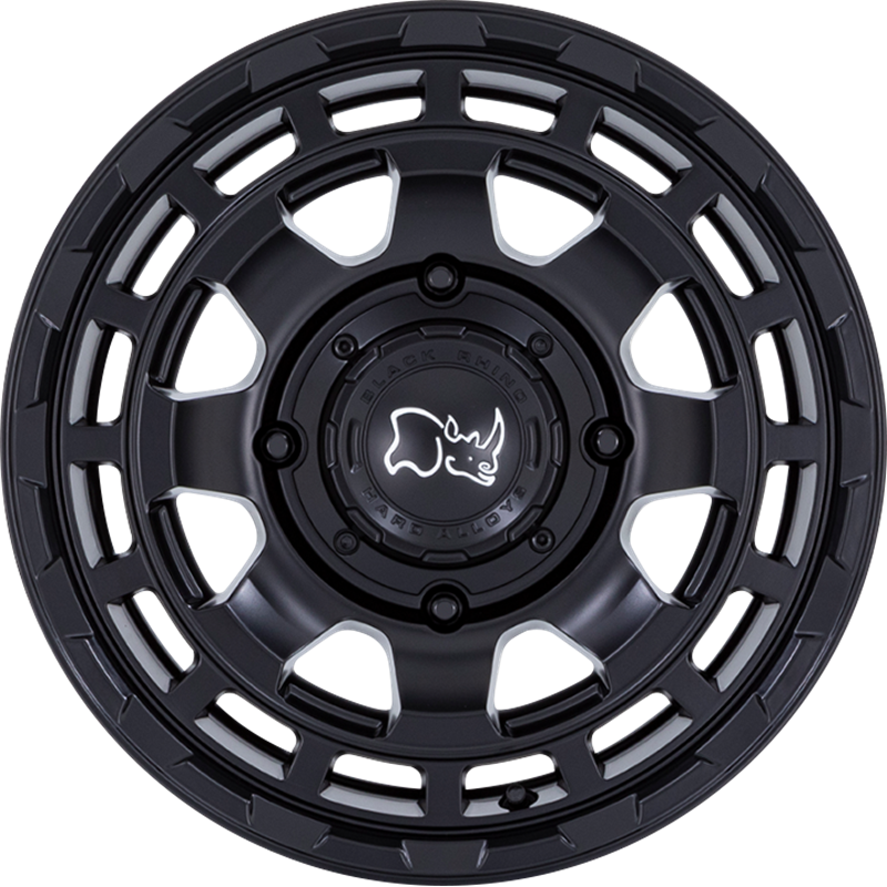 Black Rhino Powersports 15x7 Chamber UTV Matte Black +10mm