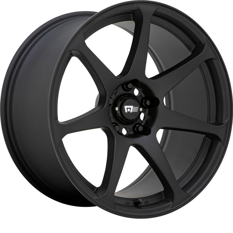 Motegi Racing 17x8 MR154 Battle Matte Black +30mm