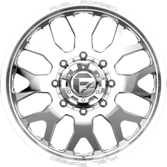 Fuel 20x8.25 DE19 FF19D Polished +105mm