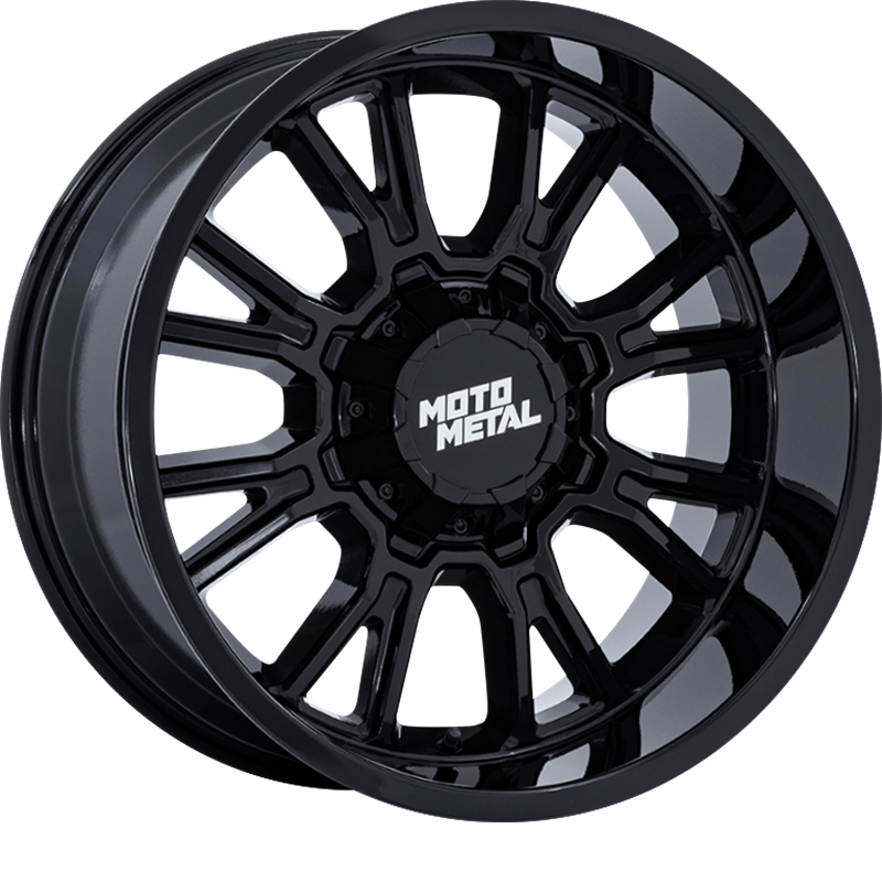 Moto Metal 17x9 MO810 Legacy Gloss Black +1mm