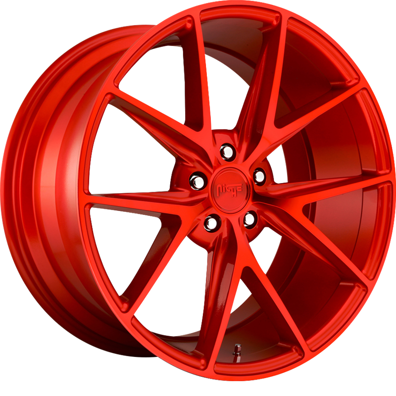 Niche 20x9 M186 Misano Candy Red +35mm