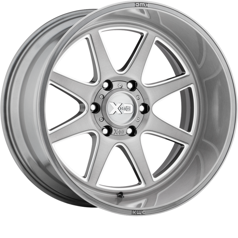 XD 20x9 XD844 Pike Brushed and Milled Titanium +18mm