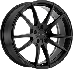 Petrol 19x8 P0A Matte Black +40mm