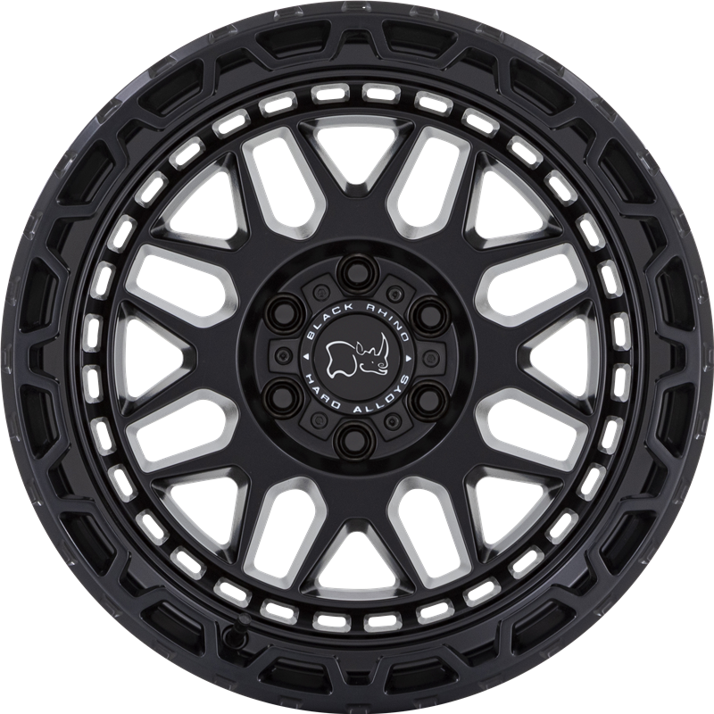 Black Rhino 20x9.5 Holcomb Matte Black +12mm