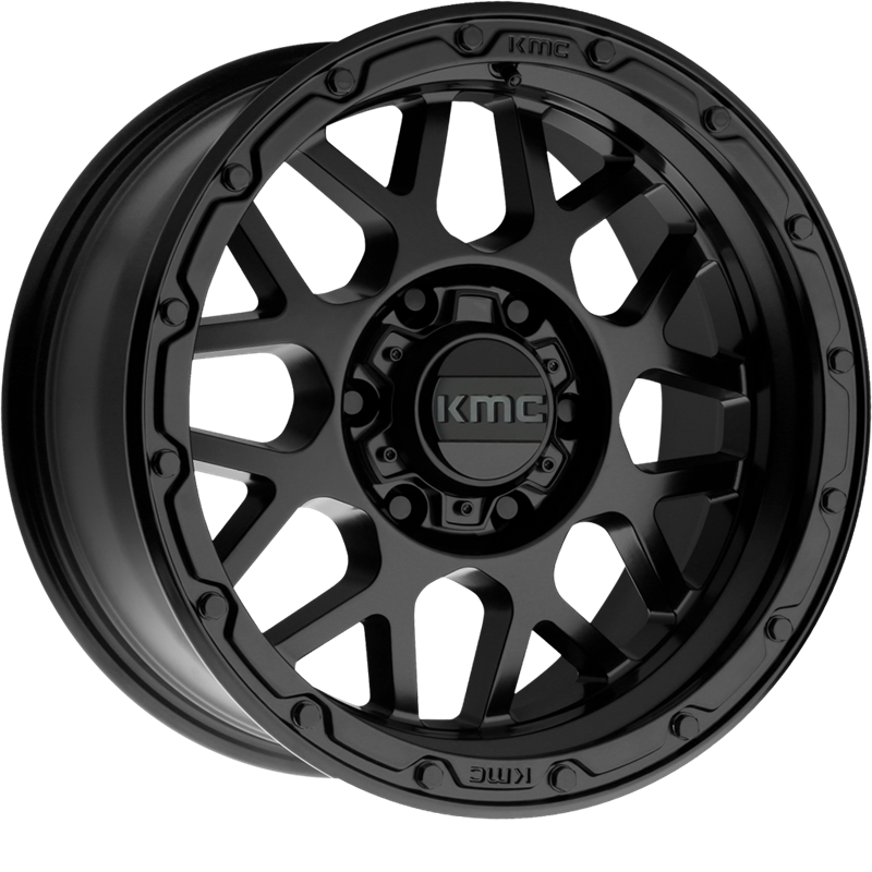 KMC 18x8.5 KM535 Grenade OR Matte Black +0mm