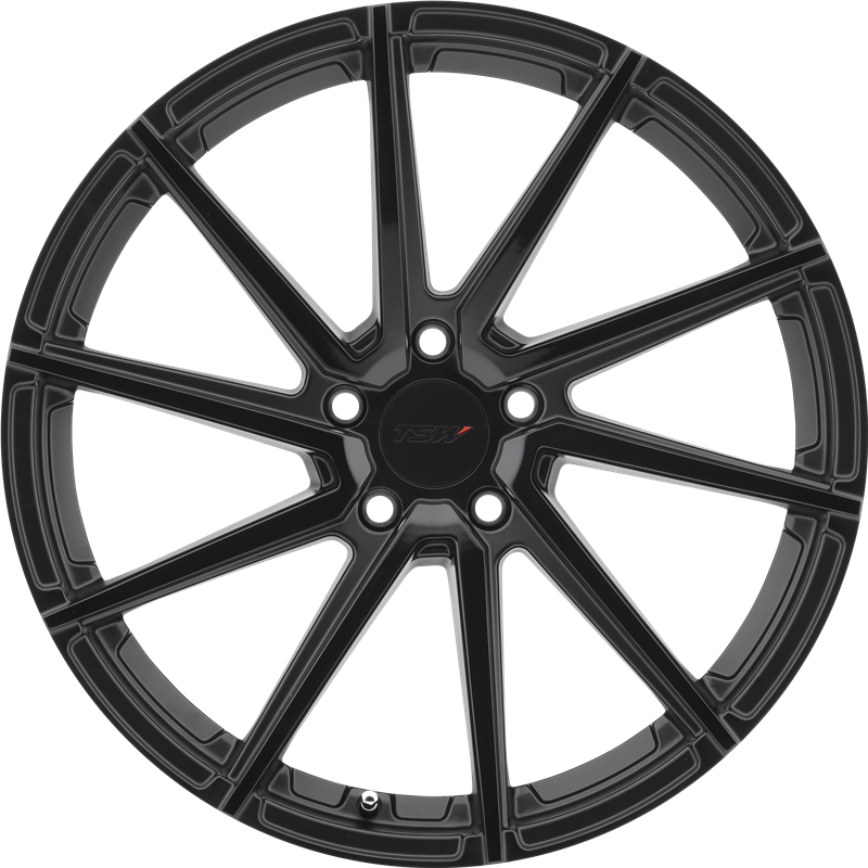 TSW 18x8.5 Watkins Matte Black w/ Gloss Black Face +30mm