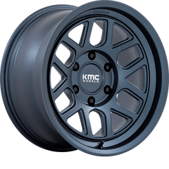 KMC 17x8.5 KM446 Mesa Forged Monoblock Metallic Blue +0mm