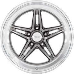 American Racing 20x10 VN514 Groove Anthracite w/ Diamond Cut Lip -20mm