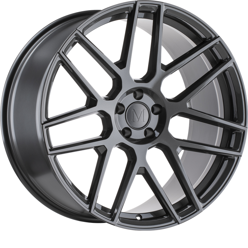 Mandrus 20x10 Miglia Gloss Gunmetal +25mm