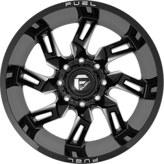 Fuel 20x9 D747 Lockdown Gloss Black Milled +1mm