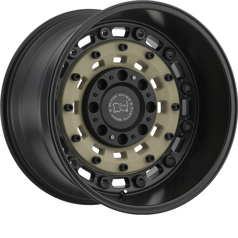 Black Rhino 17x9.5 Arsenal Sand on Black +0mm