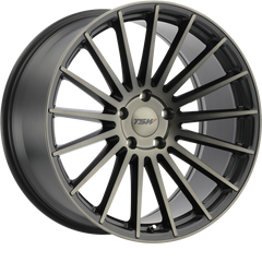 TSW 18x9.5 Luco Matte Black w/ Machined Face and Dark Tint +35mm