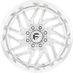 Fuel 20x9 D809 Hurricane Polished Milled +1mm