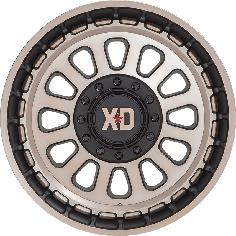 XD 20x10 XD856 Omega Satin Black w/ Bronze Tint -18mm