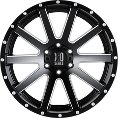 XD 20x10 XD818 Heist Gloss Black Milled -24mm