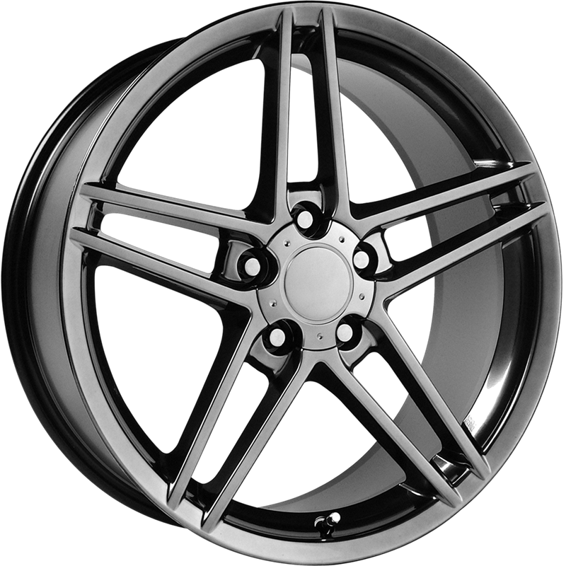 Performance Replicas 18x8.5 PR117 Hyper Black +56mm