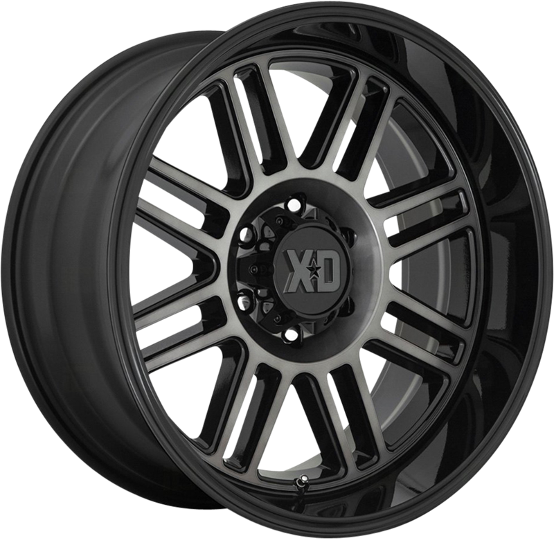 XD 20x9 XD850 Cage Gloss Black w/ Gray Tint +0mm