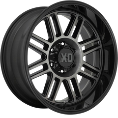 XD 20x9 XD850 Cage Gloss Black w/ Gray Tint +0mm