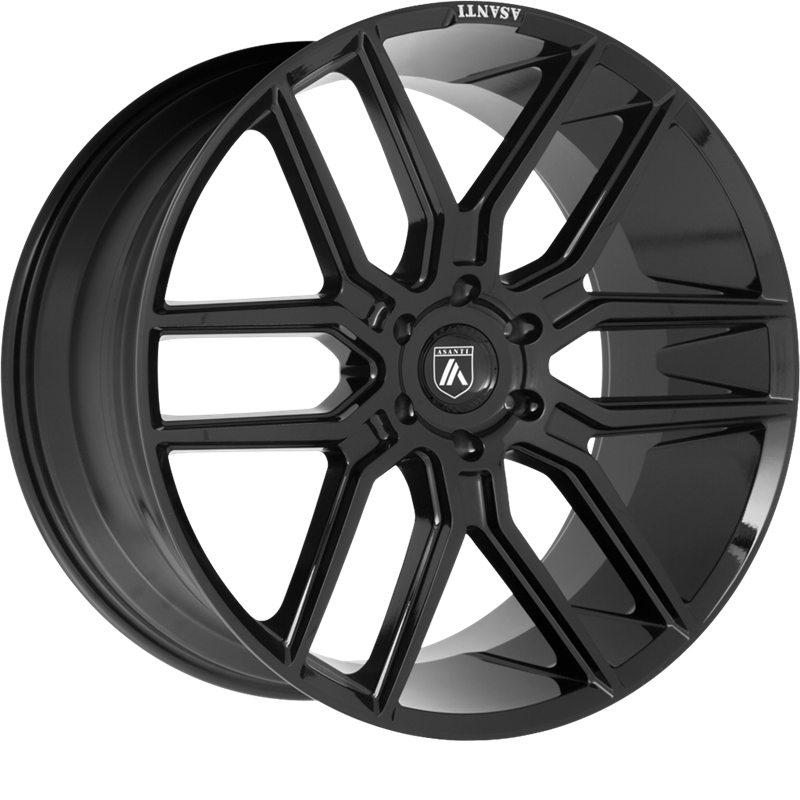 Asanti 20x9 ABL-28 Baron Gloss Black +15mm