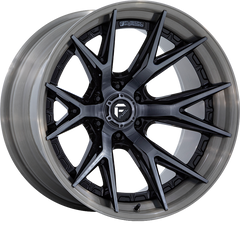 Fuel 20x9 FC402 Catalyst Gloss Black w/ Brushed Face and Gray Tint +1mm