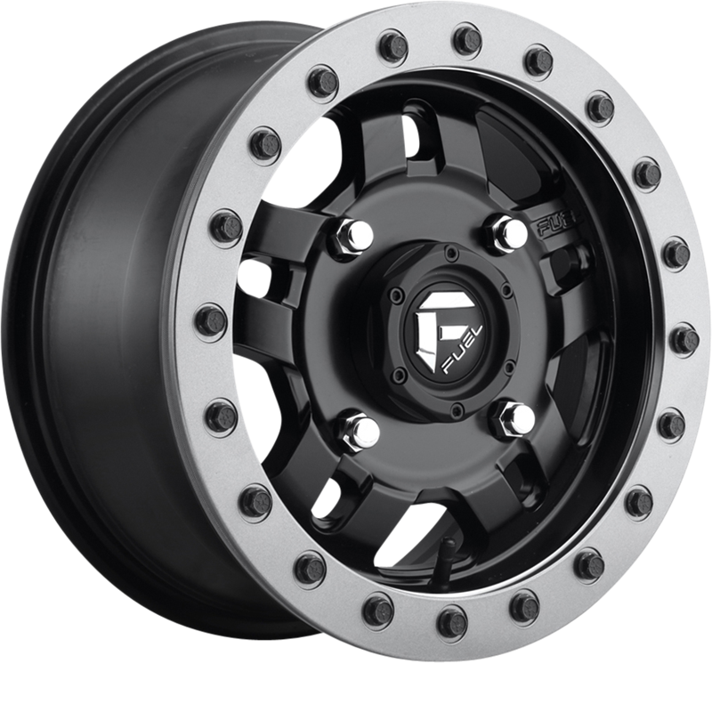 Fuel UTV 15x7 D917 Anza Beadlock Matte Black +13mm