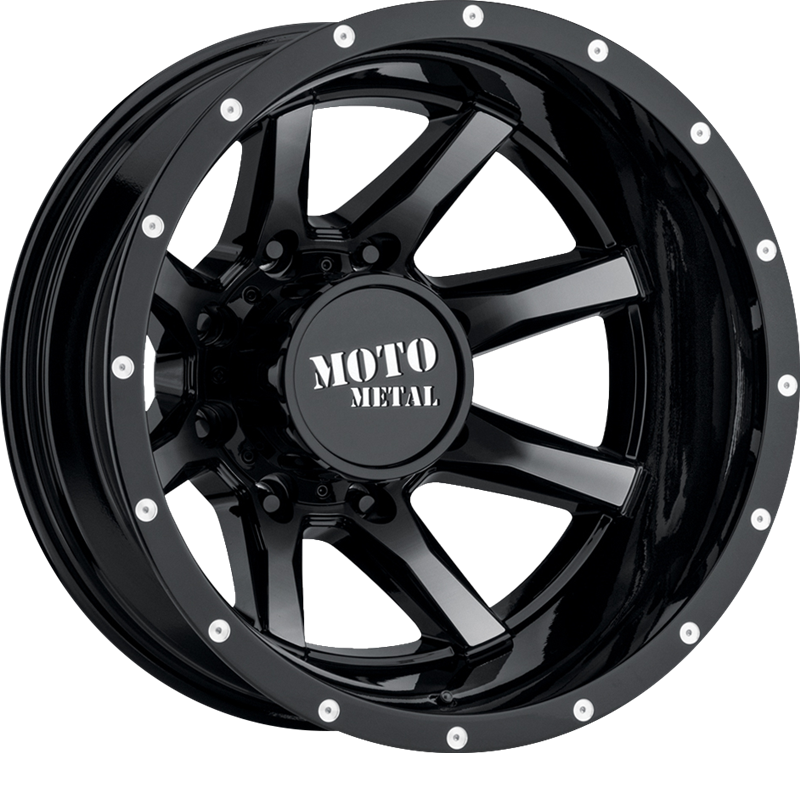 Moto Metal 20x8.25 MO995 Gloss Black Machined +127mm