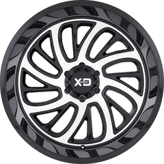 XD 20x10 XD826 Surge Gloss Black w/ Machined Face -24mm