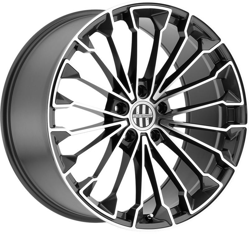 Victor Equipment 18x8.5 Wurttemburg Gunmetal w/ Mirror Cut Face +45mm