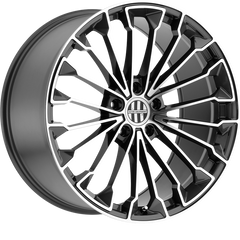 Victor Equipment 18x8.5 Wurttemburg Gunmetal w/ Mirror Cut Face +45mm