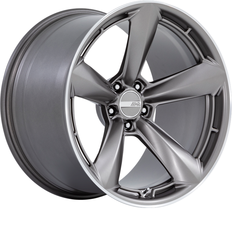 American Racing 20x11 TTF Matte Anthracite w/ Machined Lip +43mm