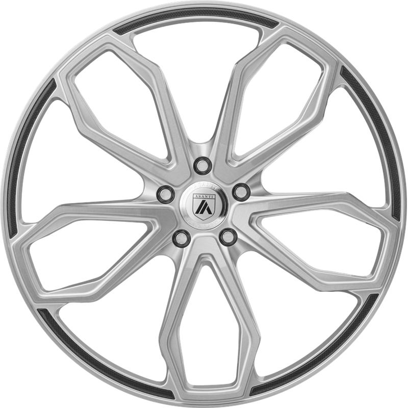 Asanti 20x10 ABL-19 Athena Brushed Silver +39mm