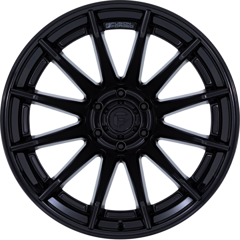 Fuel 20x9 FC403 Burn Matte Black w/ Gloss Black Lip +1mm