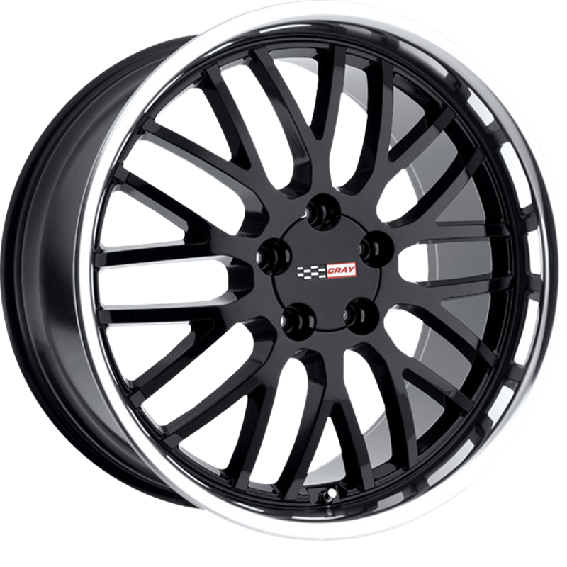 Cray 19x10.5 Manta Gloss Black w/ Mirror Cut Lip +65mm