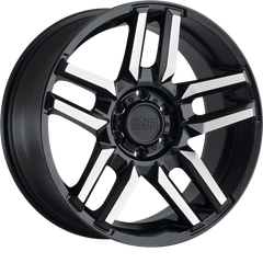 Black Rhino 18x9 Mesa Matte Black w/ Machined Face +12mm