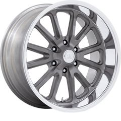 US Mags 20x8 UC145 Rambler 6 Matte Gunmetal w/ Diamond Cut Lip +1mm