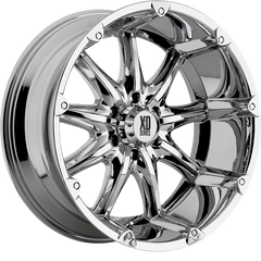 XD 18x9 XD779 Badlands Chrome -12mm