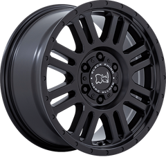 Black Rhino 16x8 Yellowstone Matte Black +45mm