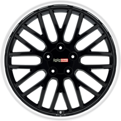 Cray 19x10.5 Manta Gloss Black w/ Mirror Cut Lip +65mm