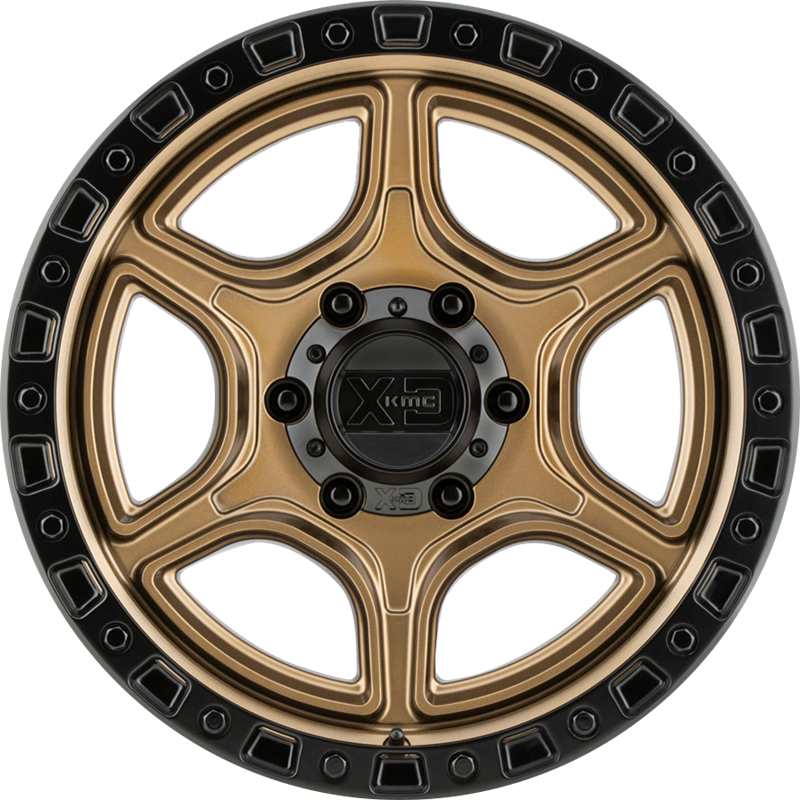 XD 17x9 XD139 Portal Satin Bronze w/ Satin Black Lip -12mm