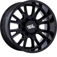 Moto Metal 20x9 MO810 Legacy Gloss Black +20mm