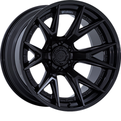 Fuel 20x9 FC402 Catalyst Matte Black w/ Gloss Black Lip +1mm