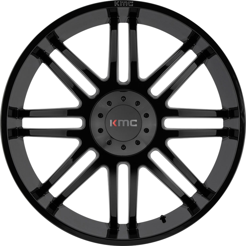 KMC 20x9 KM714 Regulator Gloss Black +30mm